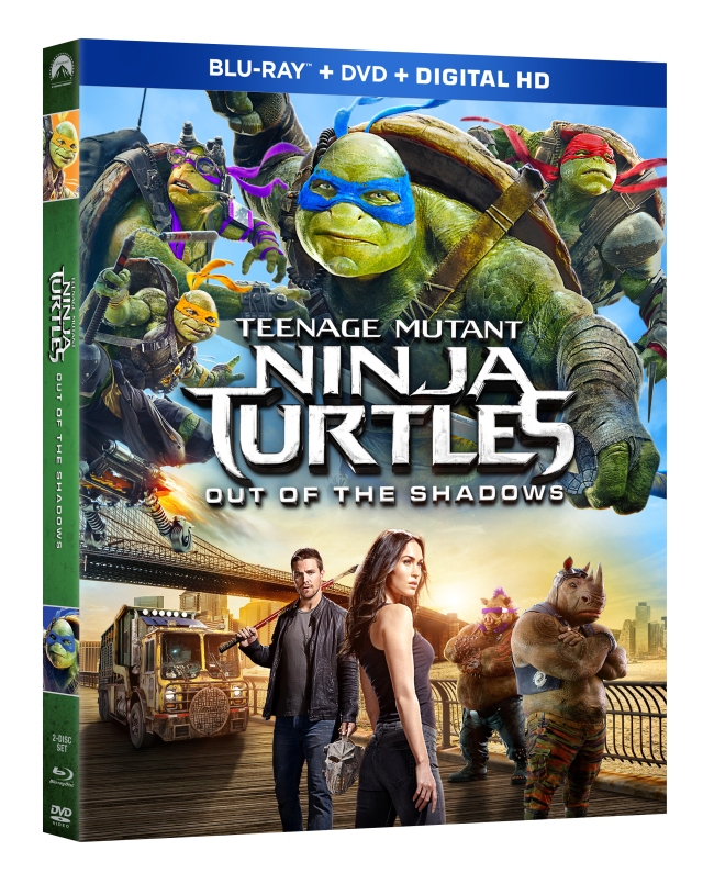 Blu-Ray Review] 'Teenage Mutant Ninja Turtles: Out Of The Shadows